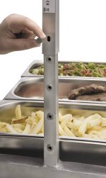 Θερμαινόμενες λάμπες αλουμινίου για Buffet (36*45*61 -75cm) - Image 2